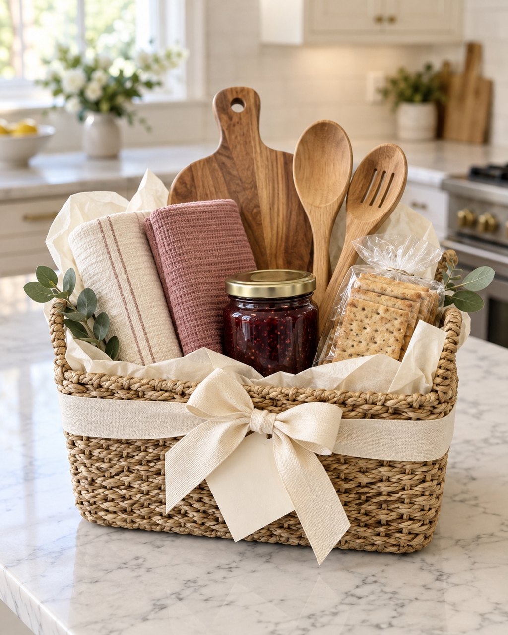 Welcome Home — gift basket by Maricela’s Basket & Bow